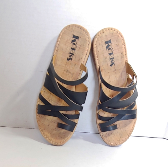Kork's by Kork-ease black strappy sandals - Picture 4 of 11